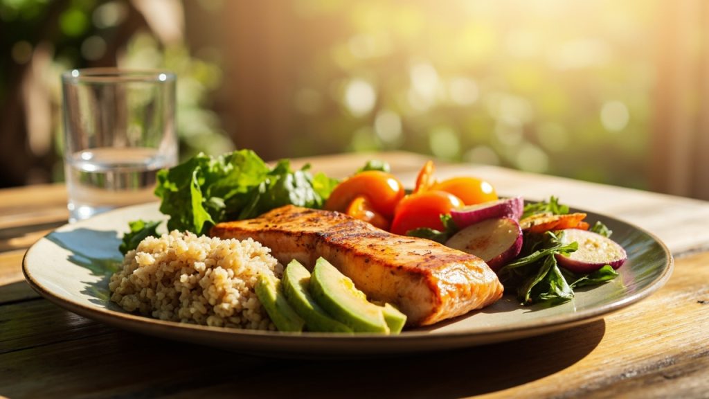 manger pour tomber enceinte : assiette fertile gagnante