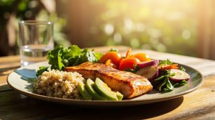 manger pour tomber enceinte : assiette fertile gagnante