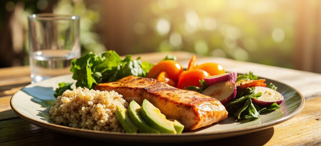 manger pour tomber enceinte : assiette fertile gagnante